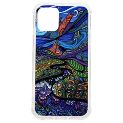 Psychedelic Landscape iPhone 12 mini TPU UV Print Case	