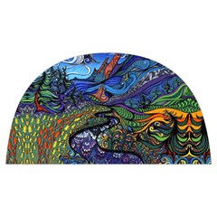 Psychedelic Landscape Anti Scalding Pot Cap