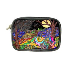 Nature Moon Psychedelic Painting Coin Purse