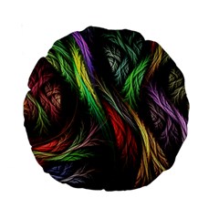 Abstract Psychedelic Standard 15  Premium Round Cushions