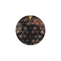 Abstract Psychedelic Geometry Andy Gilmore Sacred Golf Ball Marker (10 Pack)