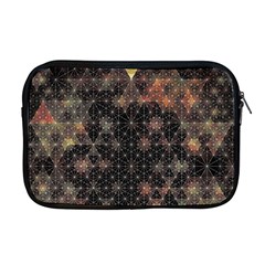 Abstract Psychedelic Geometry Andy Gilmore Sacred Apple Macbook Pro 17  Zipper Case