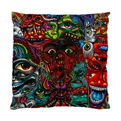 Somewhere Near Oblivion Nightmares Acid Colors Psychedelic Standard Cushion Case (two Sides)