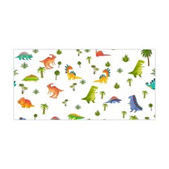 Baby Dino Seamless Pattern Yoga Headband