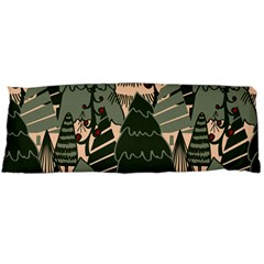 Christmas Vector Seamless Tree Pattern Body Pillow Case (dakimakura) by Sarkoni