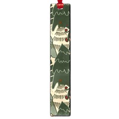 Christmas Vector Seamless Tree Pattern Large Book Marks