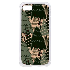 Christmas Vector Seamless Tree Pattern Iphone Se by Sarkoni