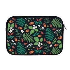 Pattern Forest Leaf Flower Motif Apple Macbook Pro 17  Zipper Case