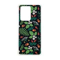 Pattern Forest Leaf Flower Motif Samsung Galaxy S20 Ultra 6 9 Inch Tpu Uv Case by Sarkoni