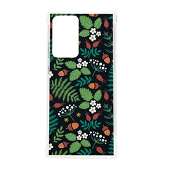 Pattern Forest Leaf Flower Motif Samsung Galaxy Note 20 Ultra Tpu Uv Case by Sarkoni