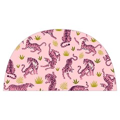 Pink Tigers And Tropical Leaves Patern Anti Scalding Pot Cap by Sarkoni