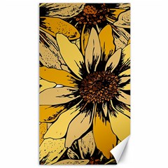 Colorful Seamless Floral Pattern Canvas 40  X 72  by Sarkoni