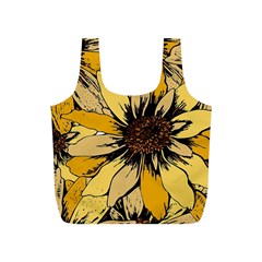 Colorful Seamless Floral Pattern Full Print Recycle Bag (s)