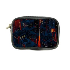 Architecture City Pixel Art Coin Purse