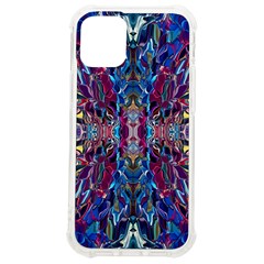 Cobalt Blend Iphone 12 Mini Tpu Uv Print Case	 by kaleidomarblingart