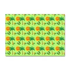 Summer Fun Pattern Sticker A4 (100 Pack) by LalyLauraFLM