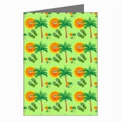 Summer Fun Pattern Greeting Cards (pkg Of 8)