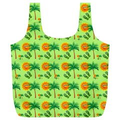 Summer Fun Pattern Full Print Recycle Bag (xl) by LalyLauraFLM