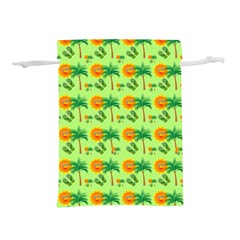 Summer Fun Pattern Lightweight Drawstring Pouch (m) by LalyLauraFLM