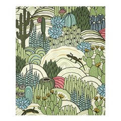 Playful Cactus Desert Landscape Illustrated Seamless Pattern Shower Curtain 60  X 72  (medium)  by Grandong