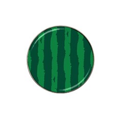 Green Seamless Watermelon Skin Pattern Hat Clip Ball Marker (10 Pack)