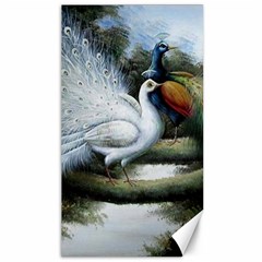 Canvas Oil Painting Two Peacock Canvas 40  X 72  by Grandong