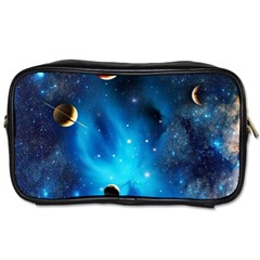 3d Universe Space Star Planet Toiletries Bag (one Side) by Grandong