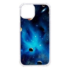 3d Universe Space Star Planet Iphone 14 Tpu Uv Print Case by Grandong