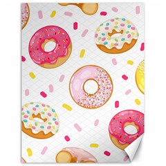 Vector Donut Seamless Pattern Canvas 18  X 24  by Grandong