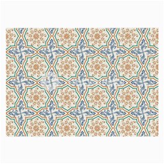 Ornaments Style Pattern Large Glasses Cloth (2 Sides) by Grandong