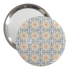 Ornaments Style Pattern 3  Handbag Mirrors by Grandong