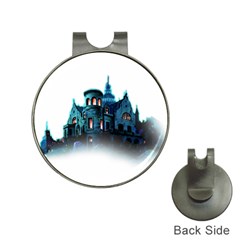 Blue Castle Halloween Horror Haunted House Hat Clips With Golf Markers