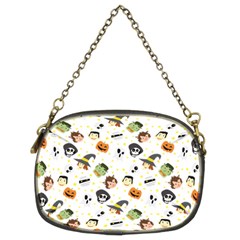 Happy Halloween Vector Images Chain Purse (two Sides)