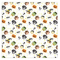 Happy Halloween Vector Images Square Satin Scarf (36  X 36 )