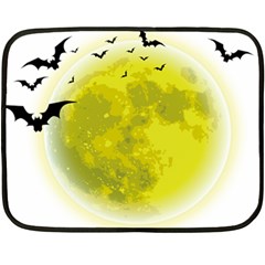 Happy Halloween Two Sides Fleece Blanket (mini)