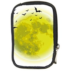 Happy Halloween Compact Camera Leather Case