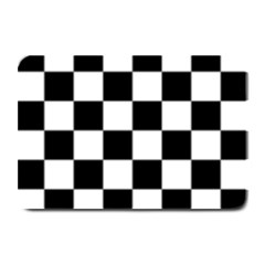 Black White Chess Board Plate Mats by Ndabl3x