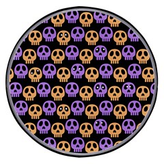 Halloween Skull Pattern Wireless Fast Charger(black) by Ndabl3x