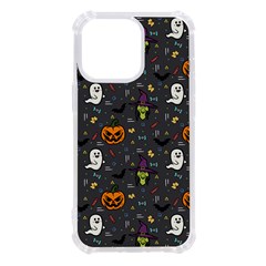 Halloween Bat Pattern Iphone 13 Pro Tpu Uv Print Case by Ndabl3x