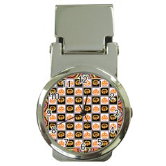 Chess Halloween Pattern Money Clip Watches by Ndabl3x