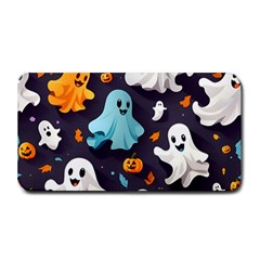 Ghost Pumpkin Scary Medium Bar Mat by Ndabl3x