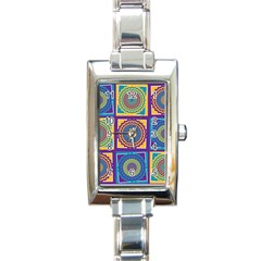 October 31 Halloween Rectangle Italian Charm Watch by Ndabl3x