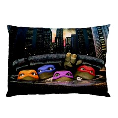 Teenage Mutant Ninja Turtles Leonardo Raphael Michelangelo Donatello Pillow Case (two Sides)