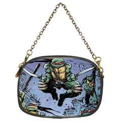 Teenage Mutant Ninja Turtles Comics Chain Purse (two Sides)