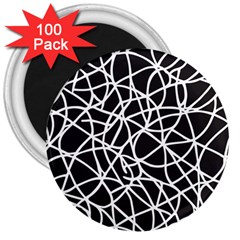 Interconnectedness 3  Magnets (100 Pack) by Sobalvarro