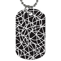 Interconnectedness Dog Tag (one Side) by Sobalvarro