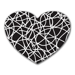 Interconnectedness Heart Mousepad by Sobalvarro