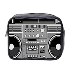 Boombox Mini Toiletries Bag (two Sides)