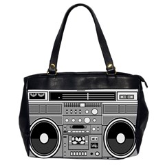 Boombox Oversize Office Handbag (2 Sides)