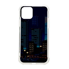 Pixel Art Night City Japan Iphone 11 Pro 5 8 Inch Tpu Uv Print Case by Sarkoni